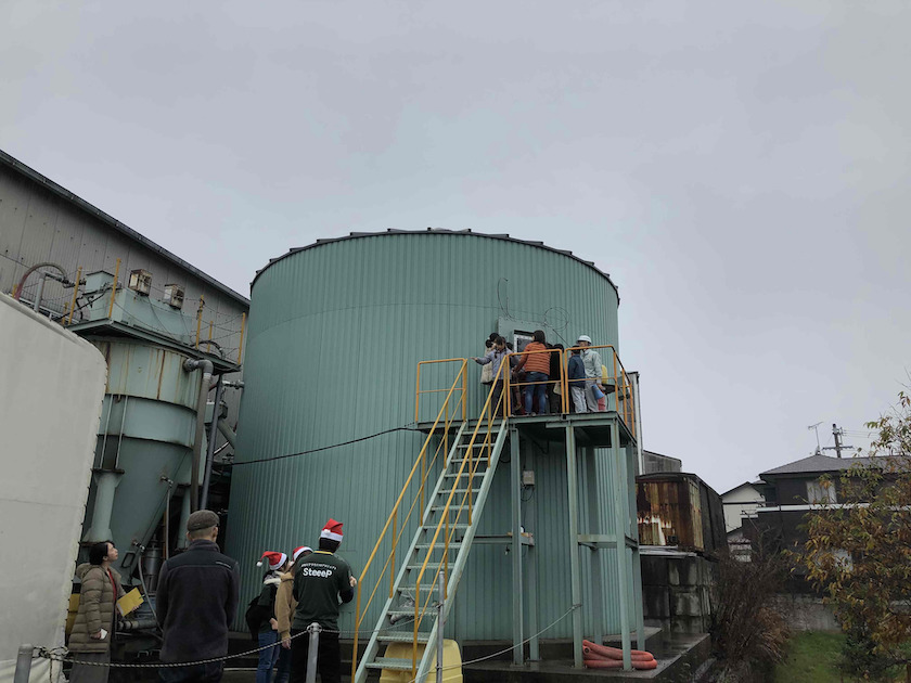 Power generation tour at the plant